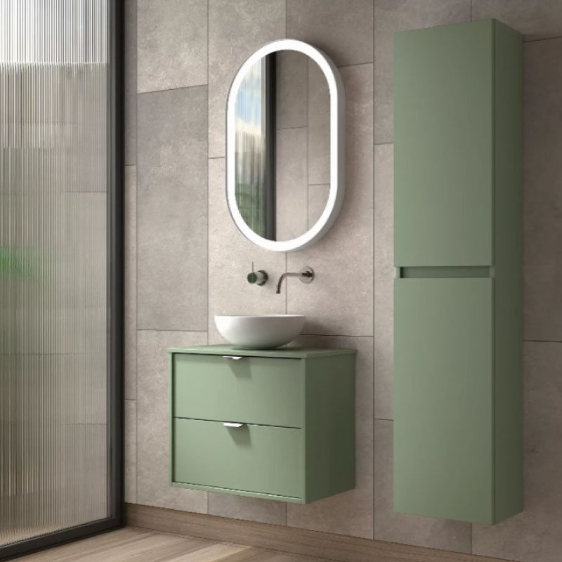 Columna de baño Visobath Basic Musgo 34,5 cm 73830