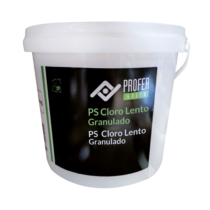Cloro granulado de disolución lenta para piscinas 5 kg
