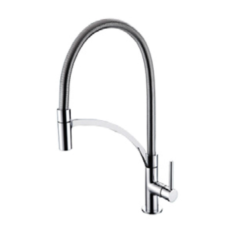 Grifo monomando flexible cocina Alcor Cromo FR26